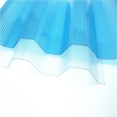 Polycarbonate Corrugated PC Hollow 1mm 1.5mm 2mm PC 3mm 4x8 PC Clear Board